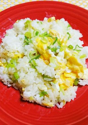 究極に美味しい！炒り卵と長葱のチャーハン-レシピのメイン写真