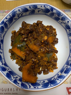 MrsWongちのかぼちゃと小豆の煮物-レシピのメイン写真
