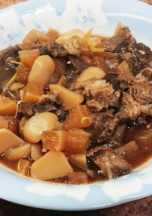 牛すね肉と大根の煮込み-レシピのメイン写真
