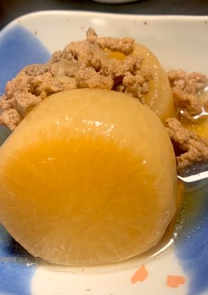 切ったら煮るだけで超時短!ひき肉大根☆-レシピのメイン写真