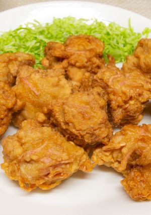 たこ焼き粉と紅生姜でつくる鶏唐揚げ-レシピのメイン写真