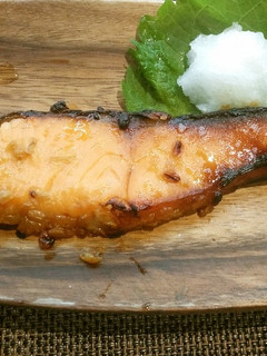 鮭の金山寺みそ焼き-レシピのメイン写真