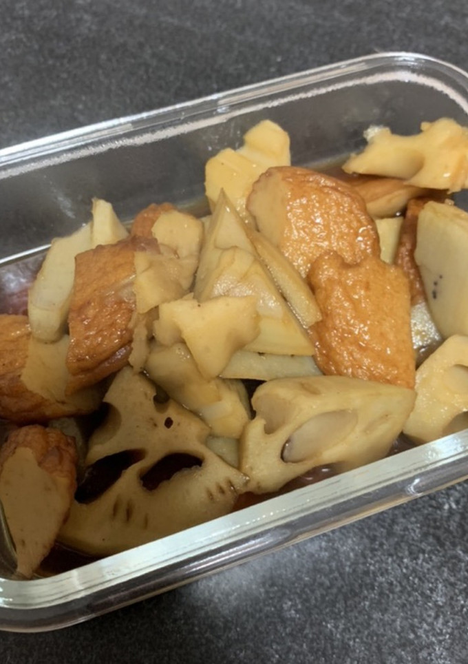 簡単！れんこんとさつま揚げの煮物-レシピのメイン写真