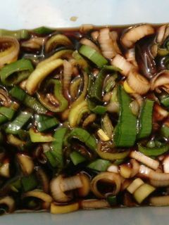 ネギ醤油-レシピのメイン写真