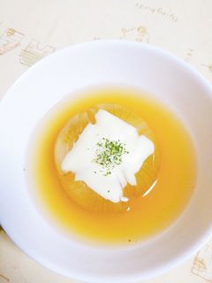 超簡単玉葱まるごとスープ-レシピのメイン写真