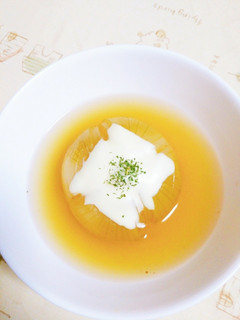 超簡単玉葱まるごとスープ-レシピのメイン写真