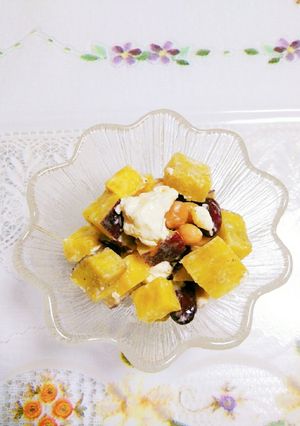さつま芋と豆のサラダ-レシピのメイン写真