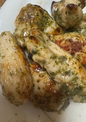 鶏胸肉と青のり焼き！-レシピのメイン写真