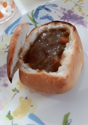 超簡単🎵ディナーロールでカレーパン🍛-レシピのメイン写真