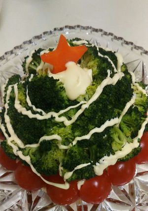 ブロッコリーのツリーサラダ-レシピのメイン写真