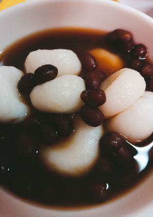 お正月に☆白玉ぜんざい(うぎうぎ)-レシピのメイン写真