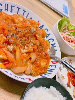 簡単・美味しい・映える♡チキンのトマト煮-レシピのメイン写真