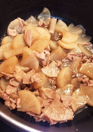レンジで時短★豚バラ大根-レシピのメイン写真
