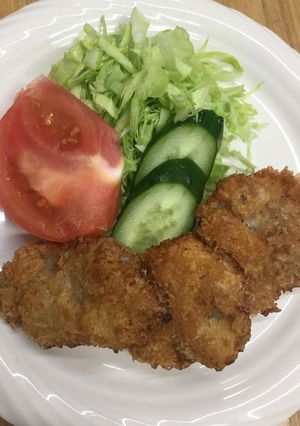 手軽に・豚切り落とし肉で一口かつ-レシピのメイン写真