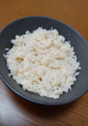 ご飯不使用。おからご飯(炒飯用)-レシピのメイン写真