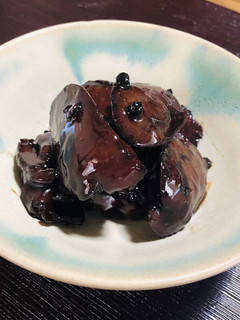 鶏レバーの赤ワイン煮-レシピのメイン写真