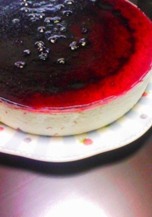 ★ブルーベリーヨーグルトムースケーキ★-レシピのメイン写真
