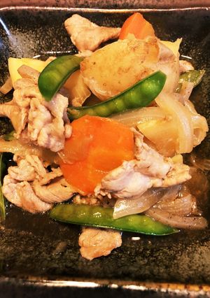 新じゃがと薄切り豚肩肉のホクホク肉じゃが-レシピのメイン写真