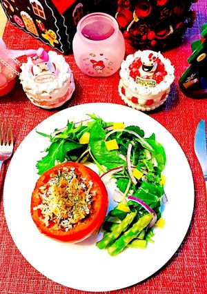 まるごとトマトのオーブン焼き-レシピのメイン写真