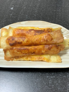 かぼちゃとハムチーズ春巻き-レシピのメイン写真