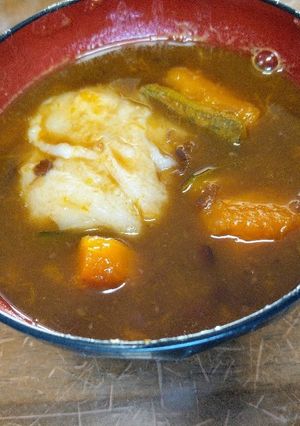北海道かぼちゃ汁粉-レシピのメイン写真