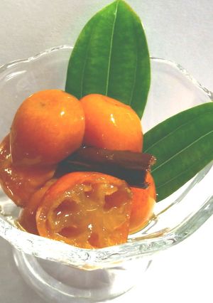 焼き金柑のシナモン紅茶煮　グランシェフ-レシピのメイン写真