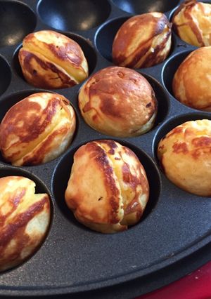 なかはトロトロ♪ヨーグルトケーキたこ焼き-レシピのメイン写真