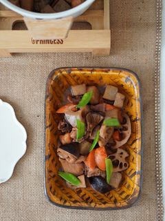 PRINCESS鍋で筑前煮風の煮物-レシピのメイン写真
