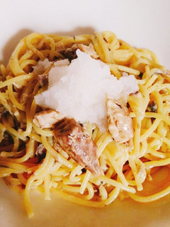 ゆず風味!さばのクリームパスタ-レシピのメイン写真