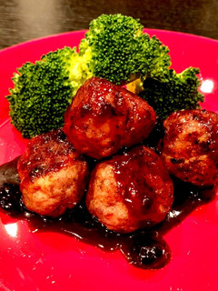 肉だんごブルーベリーソース-レシピのメイン写真