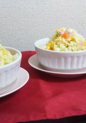 白菜消費に白菜コールスローサラダ-レシピのメイン写真