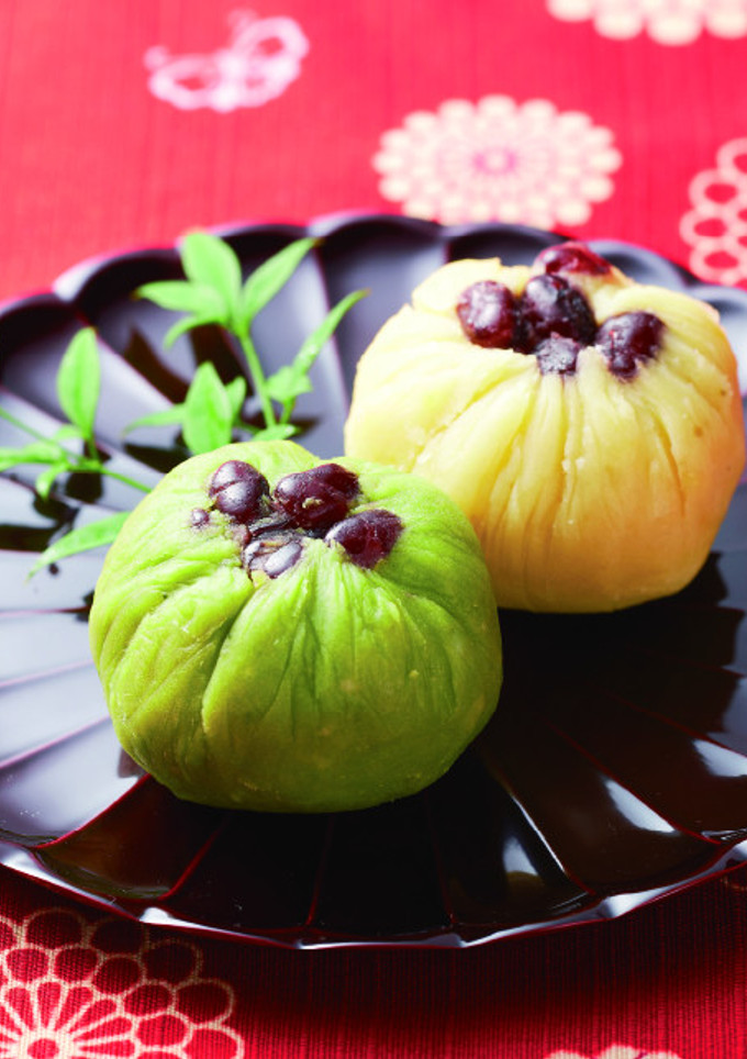甘納豆とお芋の茶巾♪-レシピのメイン写真