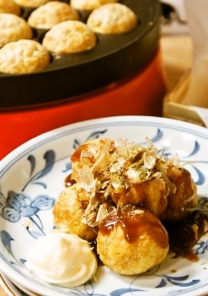 たこ焼き粉なしでも!薄力粉で作るたこ焼き-レシピのメイン写真