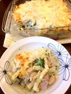 チキンときのこたっぷりマカロニグラタン♪-レシピのメイン写真