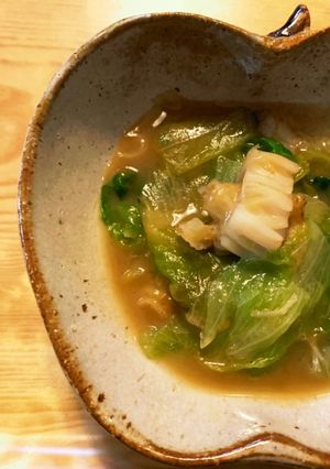 ホタテとレタスの中華炒め-レシピのメイン写真