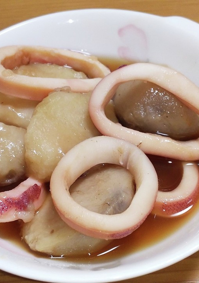 サトイモとイカの煮物-レシピのメイン写真
