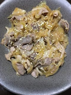 ズボラ玉ねぎマシマシ生姜焼き-レシピのメイン写真