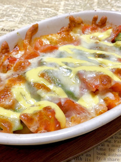 簡単♪アボカドとトマトのマヨチーズ焼き-レシピのメイン写真
