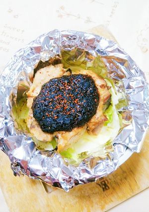 鮭缶でちゃんちゃん焼き風-レシピのメイン写真