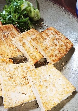 焼き豆腐ソテー-レシピのメイン写真