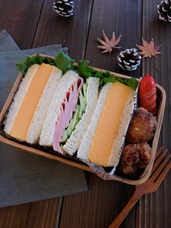 オーブンで作る!厚焼きタマゴサンド-レシピのメイン写真
