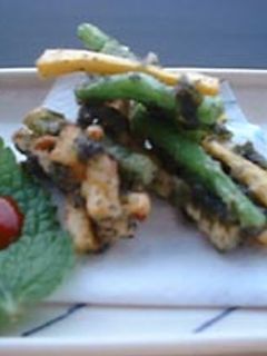 夏野菜の天麩羅-レシピのメイン写真