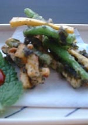 夏野菜の天麩羅-レシピのメイン写真