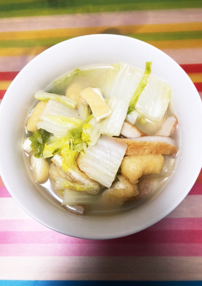 白菜と豆苗のスープ煮-レシピのメイン写真