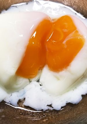 低温調理器で温泉卵-レシピのメイン写真