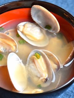 アサリの味噌汁-レシピのメイン写真