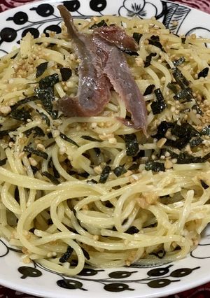 納豆ふりかけパスタ-レシピのメイン写真