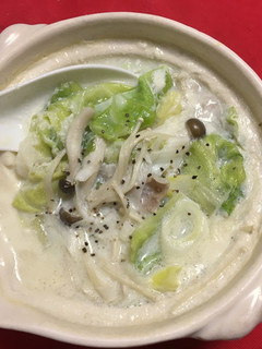 中華だしの豆乳鍋-レシピのメイン写真