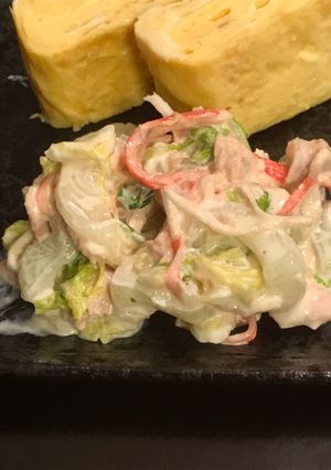 お弁当にも使える、塩漬け白菜のサラダ-レシピのメイン写真