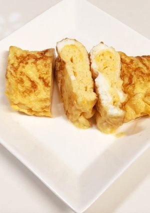 だし巻き玉子(白だし編)-レシピのメイン写真